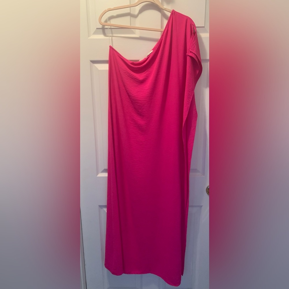 Hot Pink Maxi Dress